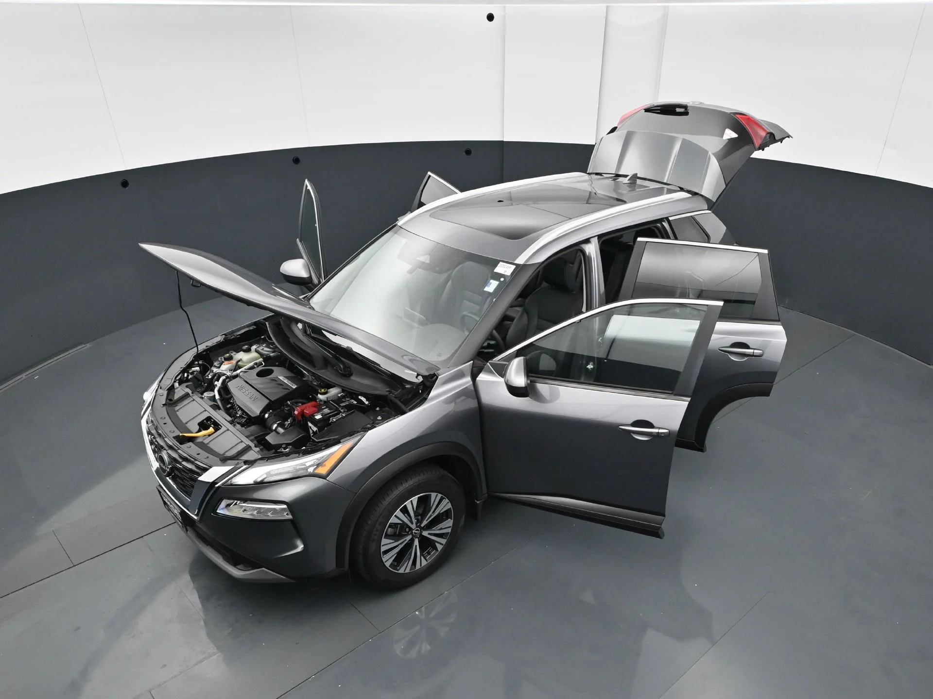 Used 2023 Gun Metallic Nissan SV image 42
