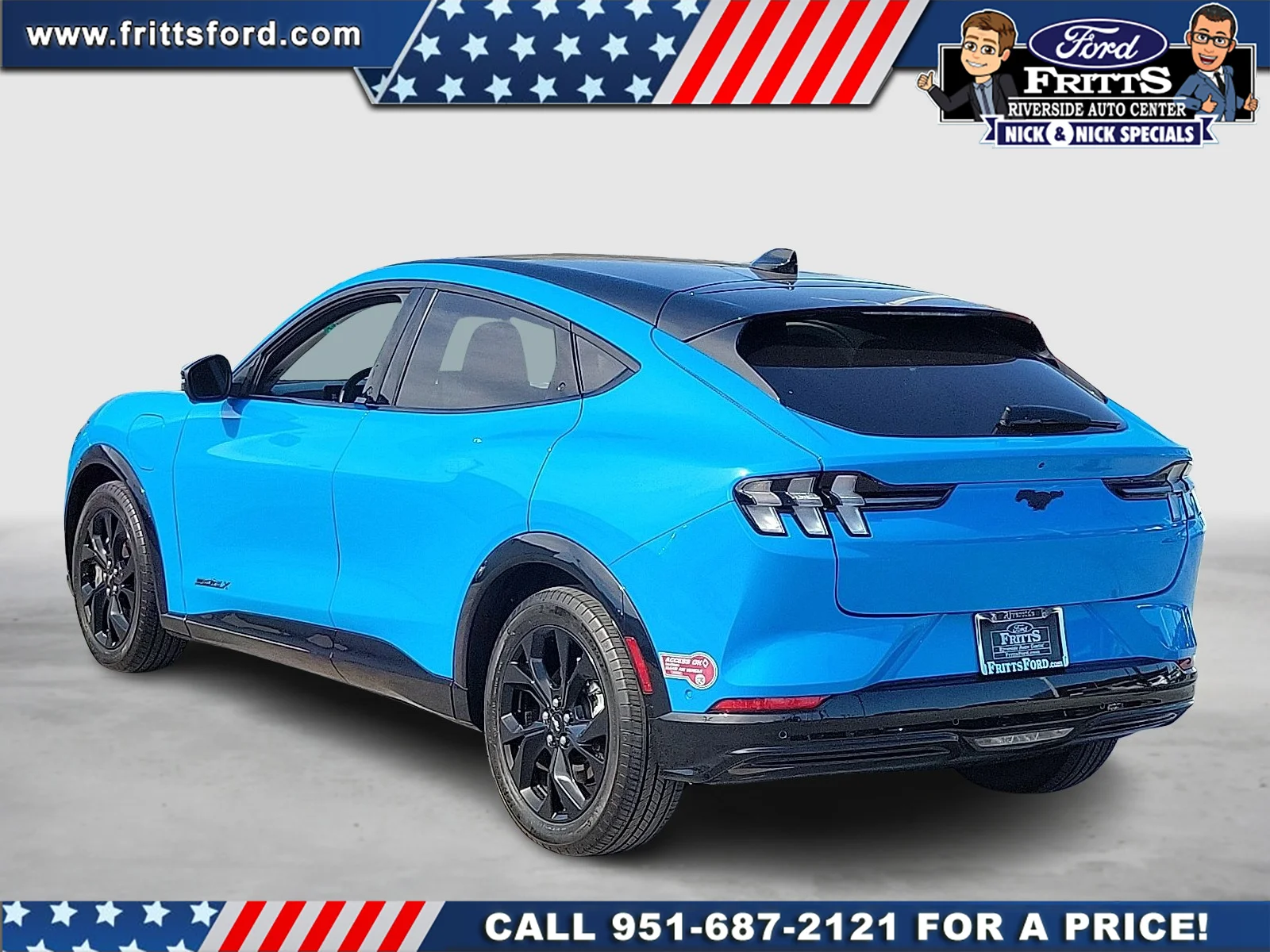 Certified Used 2023 Grabber Blue Ford Premium image 3