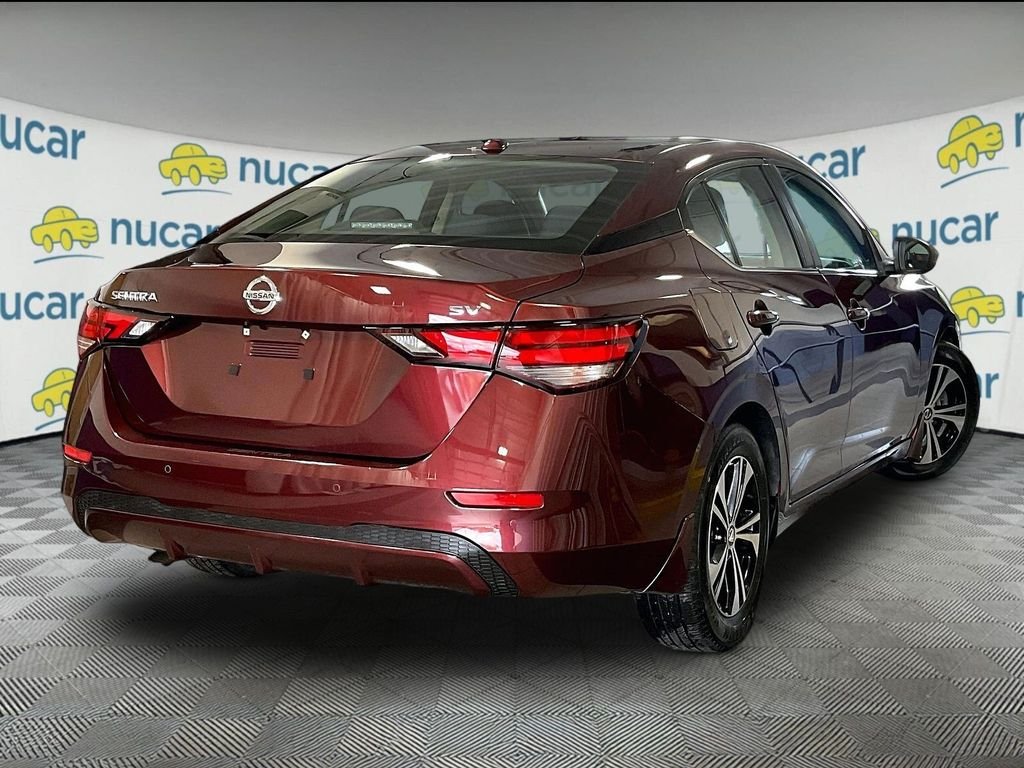 Certified Used 2021 Red Nissan SV image 6