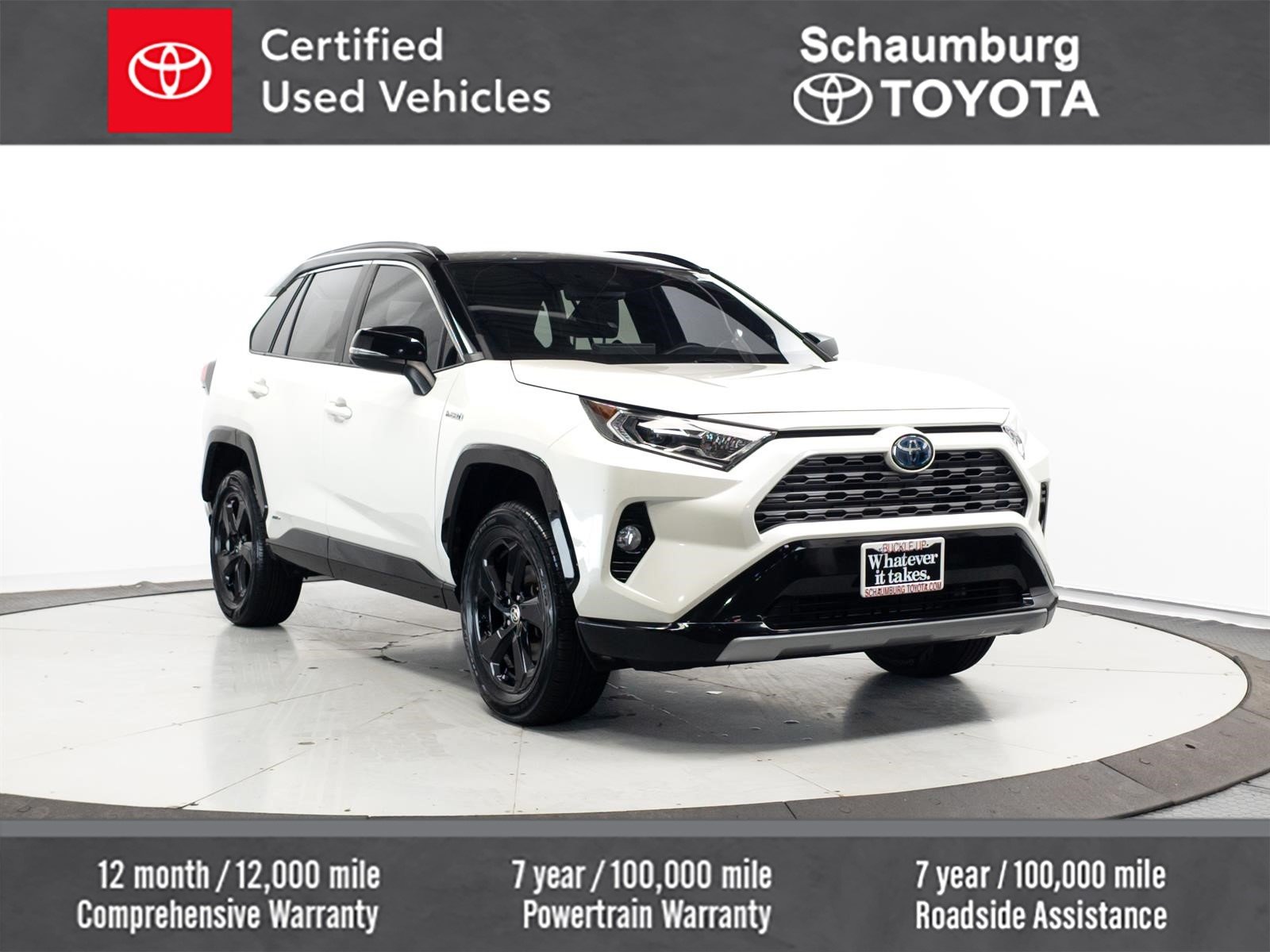 Certified Used 2021 White Toyota XSE image 1
