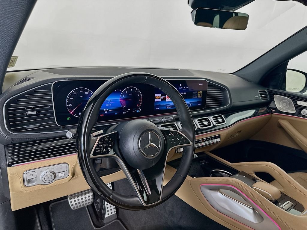 Certified Used 2024 Blue Mercedes-Benz GLS 580 image 8
