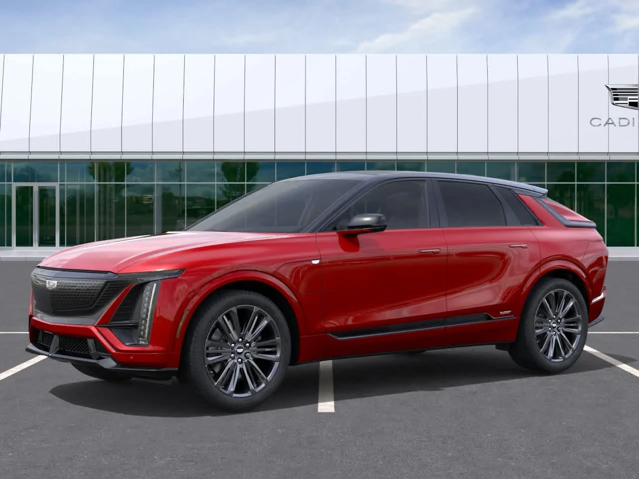 New 2026 Radiant Red Tintcoat Cadillac V-Series Premium image 2