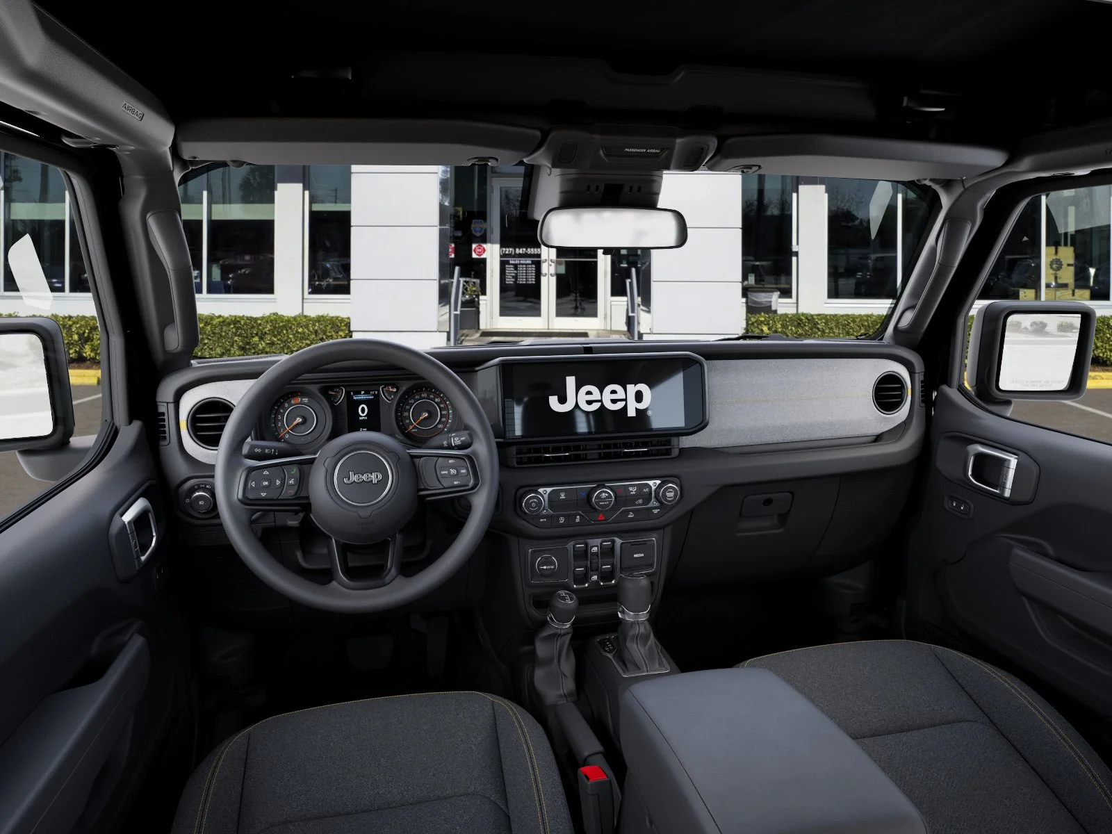New 2026 Black Clear-Coat Exterior Paint Jeep Sport image 47