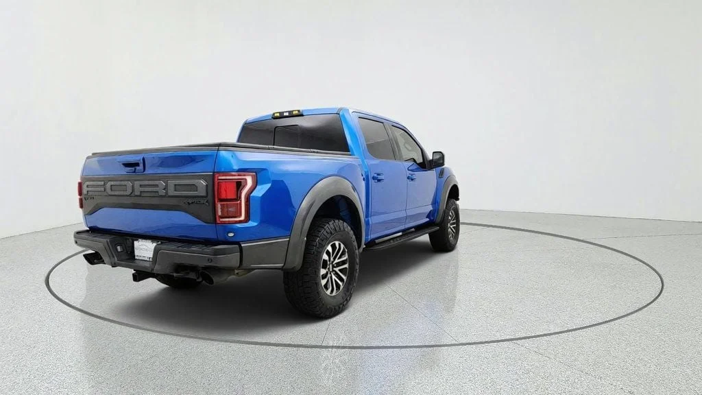 Used 2019 Velocity Blue Metallic Ford Raptor 4WD SuperCrew 5.5