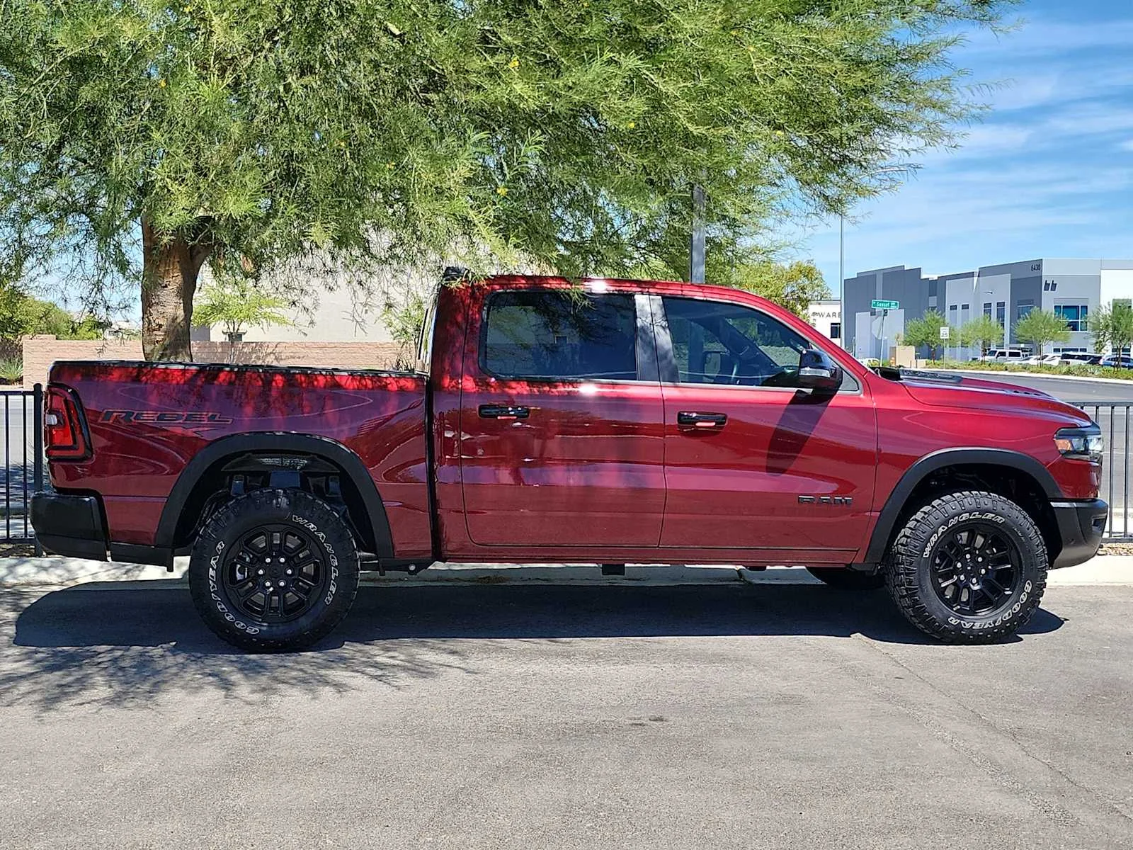 Used 2025 Delmonico Red Pearlcoat Ram Rebel image 9