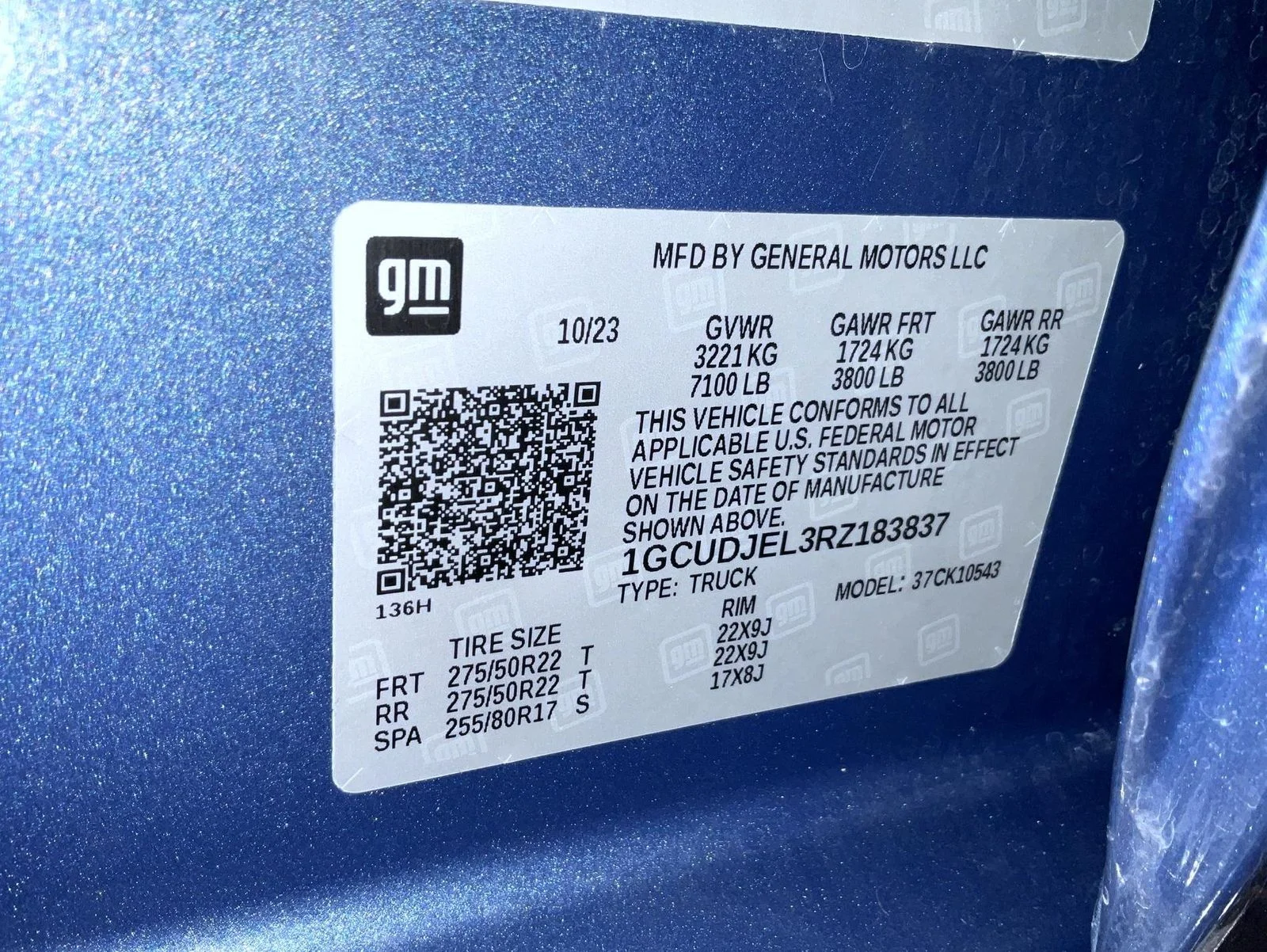 Certified Used 2024 Blue Chevrolet High Country image 25