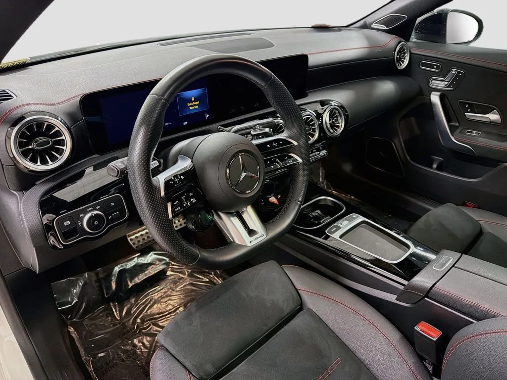 Used 2025 Polar White Mercedes-AMG CLA 35 AMG® image 4