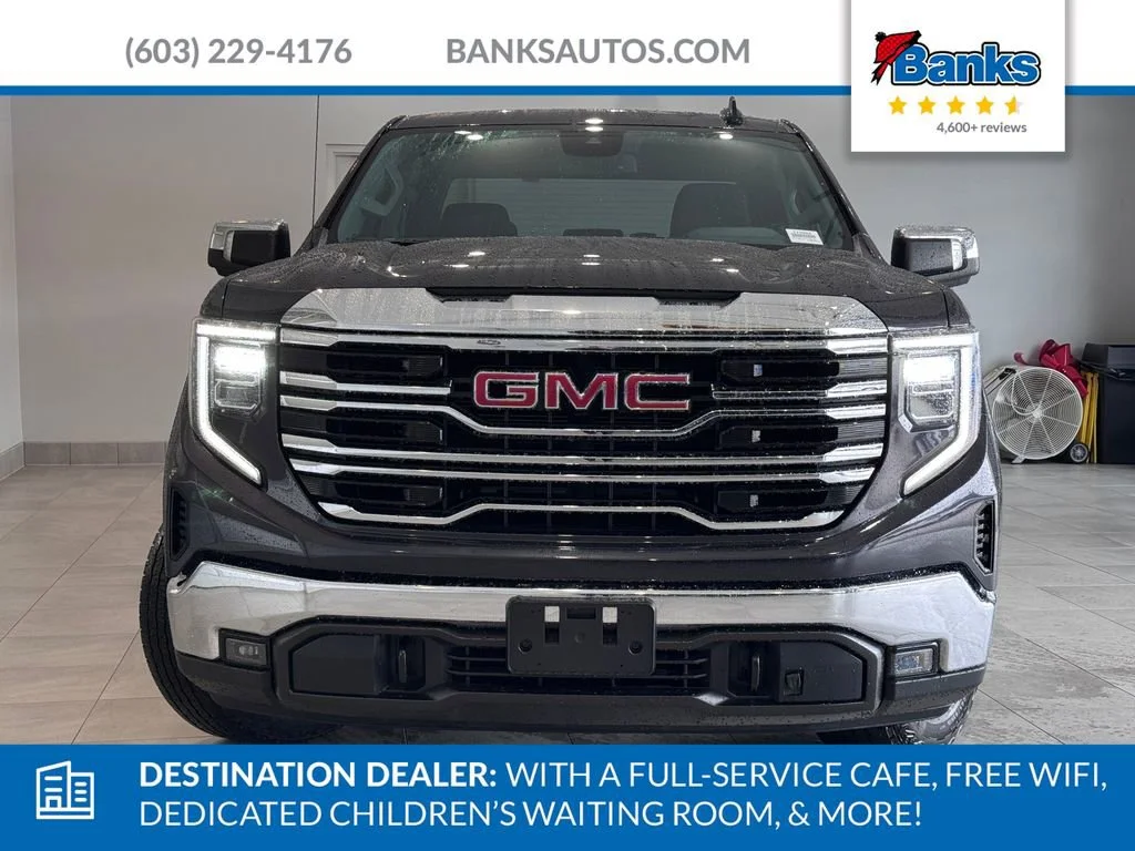 Certified Used 2024 Titanium Rush Metallic GMC SLT image 3