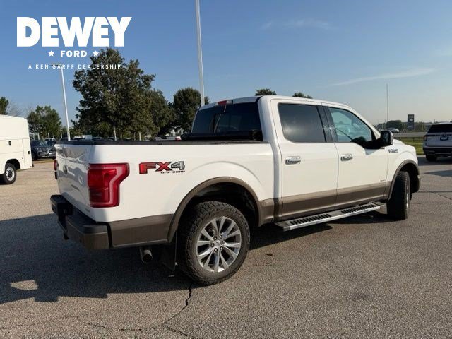 Used 2017 Oxford White Ford Lariat image 13