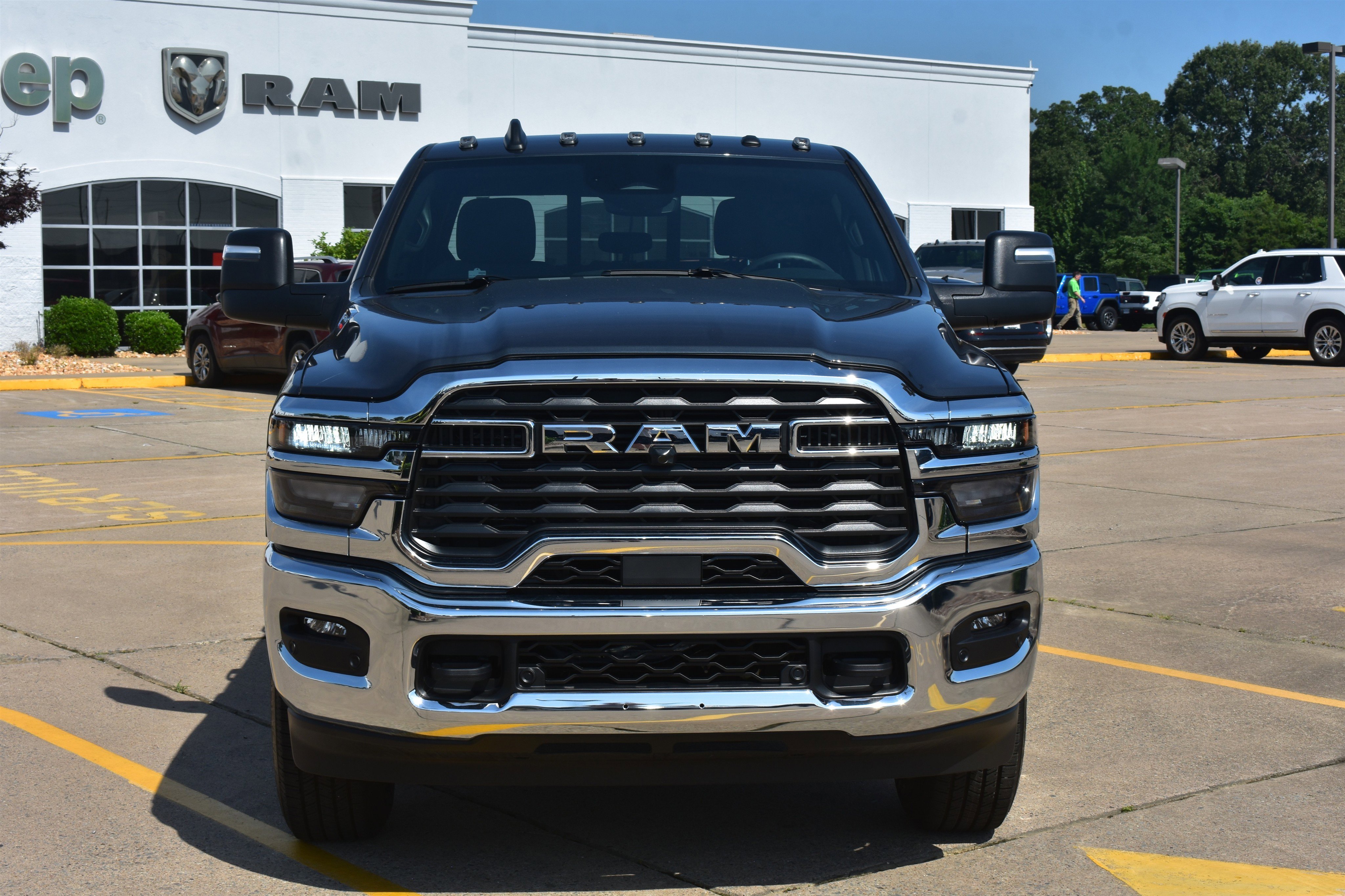 New 2026 Forged Blue Metallic Exterior Paint RAM Tradesman image 2