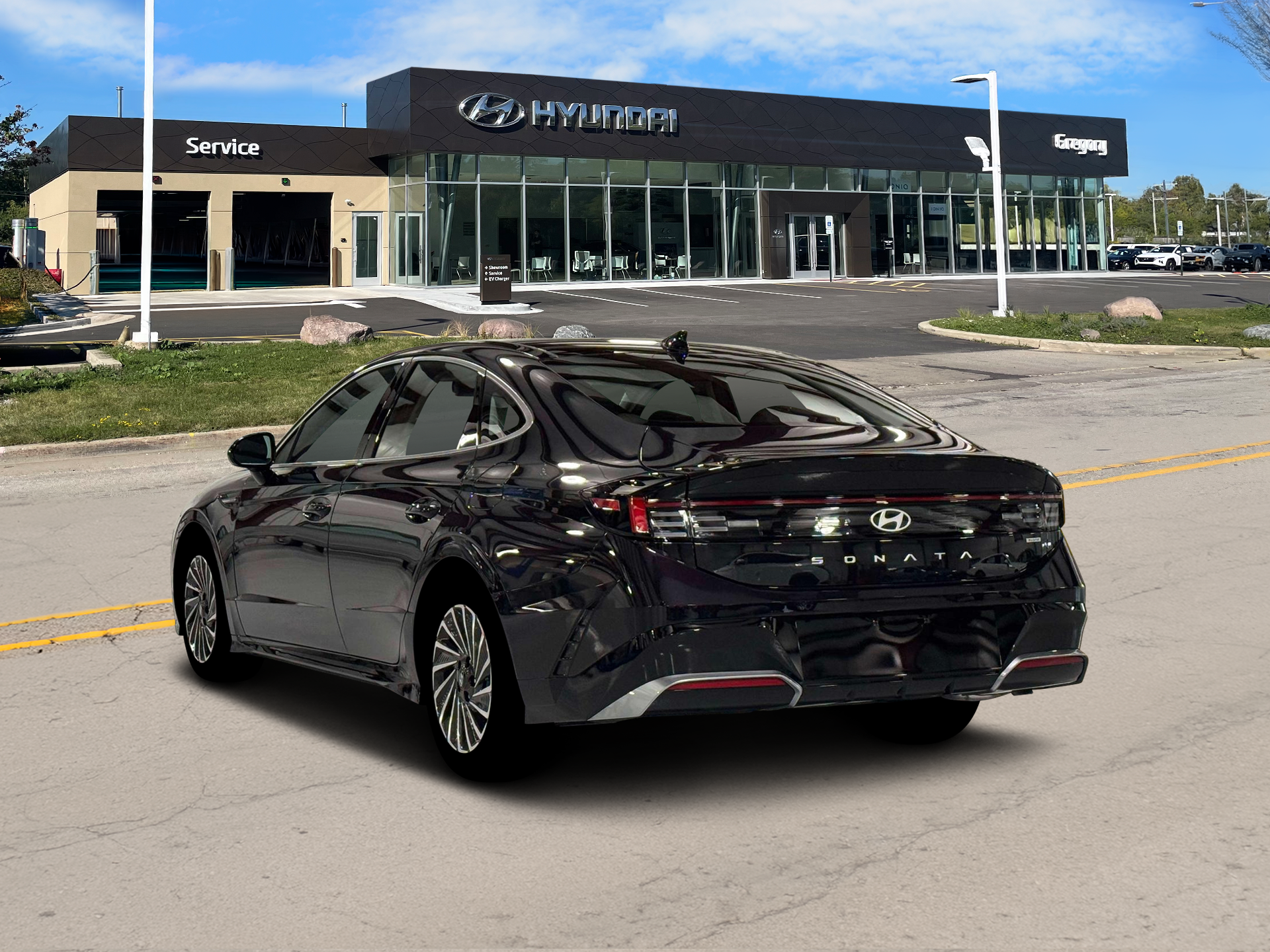 New 2026 Blue Hyundai SEL image 5
