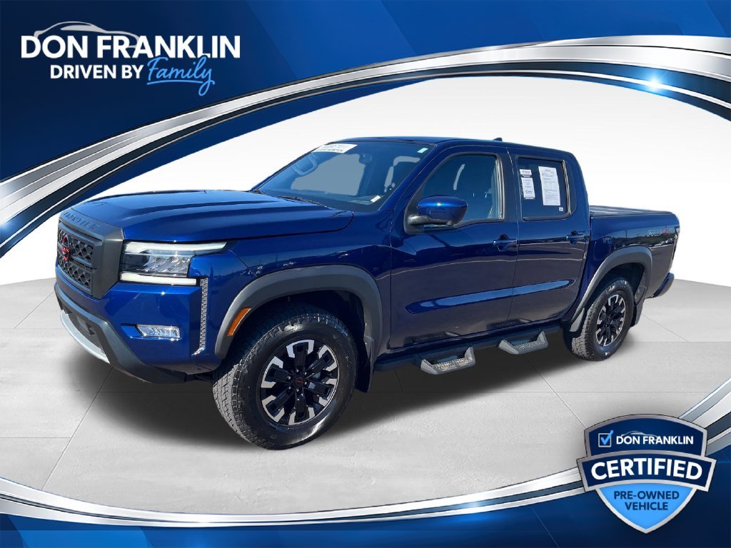 Used 2023 Blue Nissan PRO-4X image 1