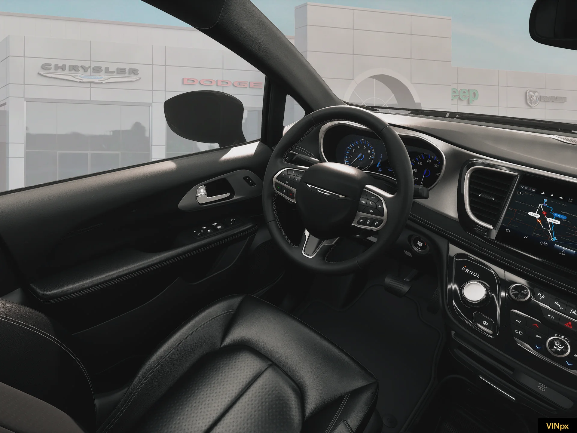 New 2027 Diamond Black Crystal Pearl-Coat Exterior Paint Chrysler Select image 21