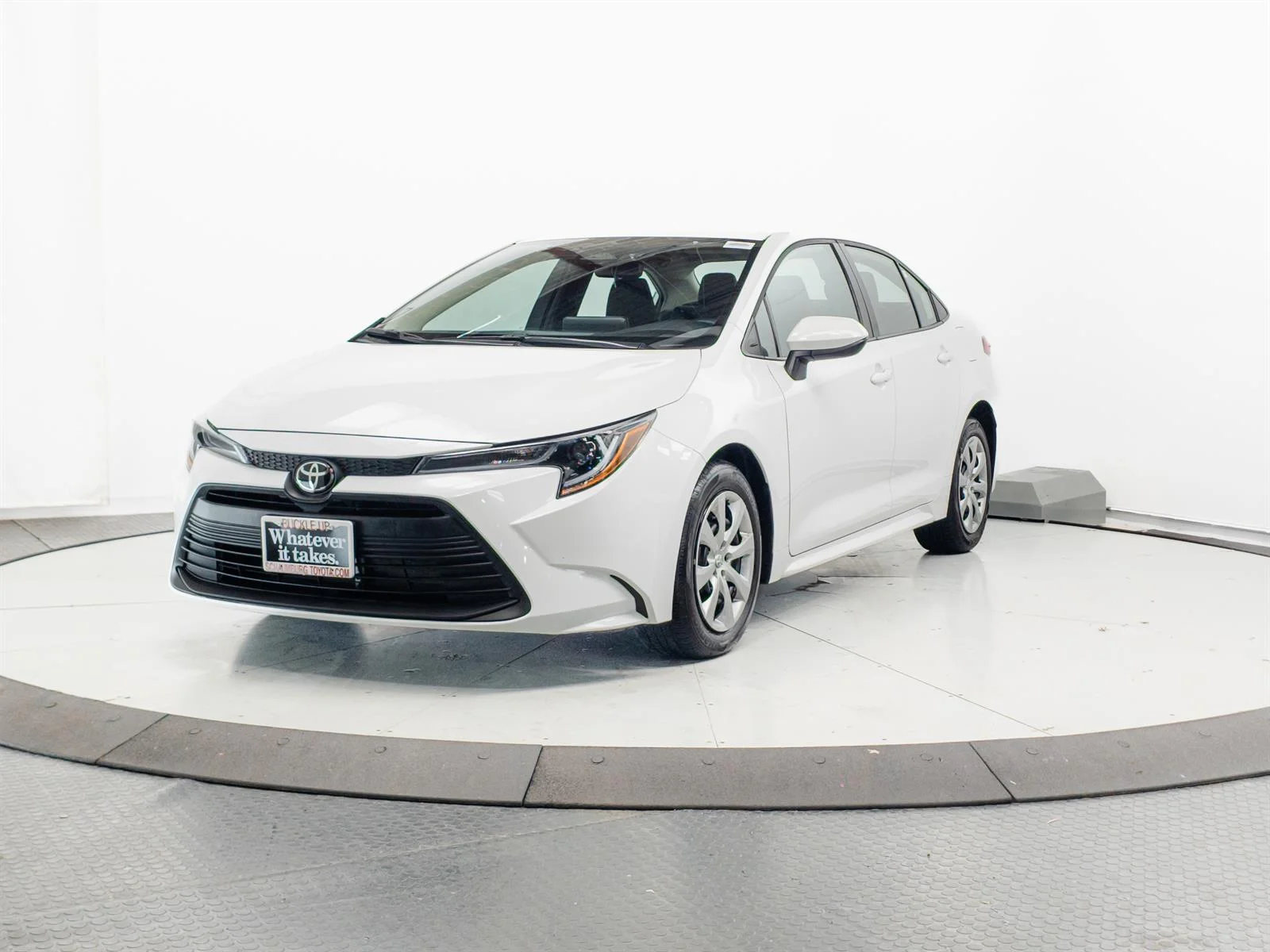 Certified Used 2025 White Toyota LE image 3