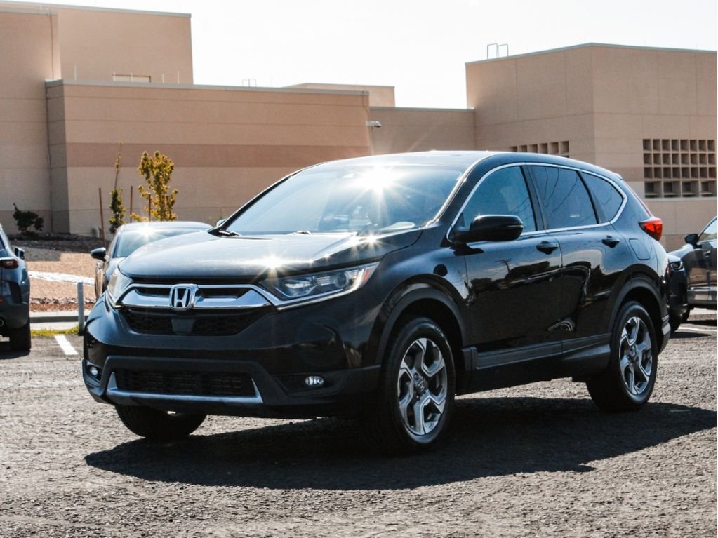 Used 2017 Dark Olive Metallic Honda EX-L image 1