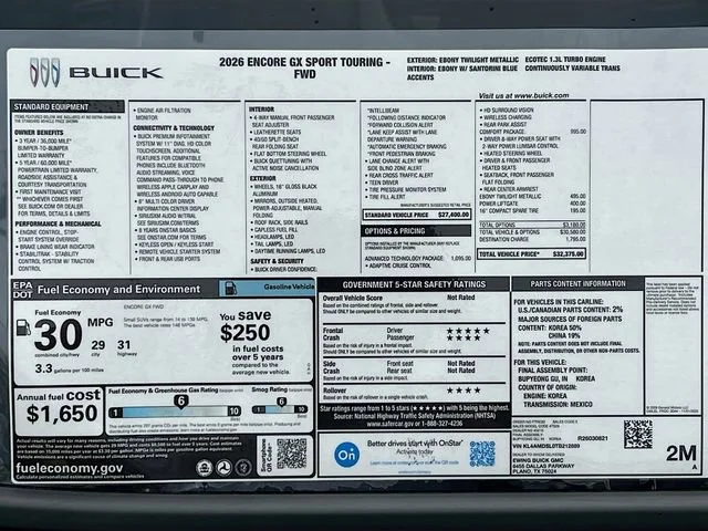 2026 Buick Encore GX Sport Touring - Photo 21