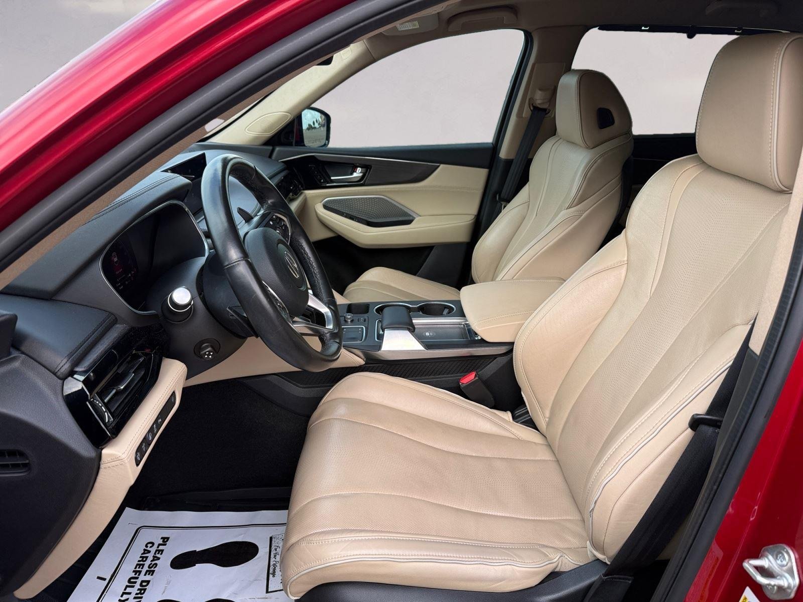 Used 2022 Performance Red Pearl Acura SH-AWD w/Advance image 9