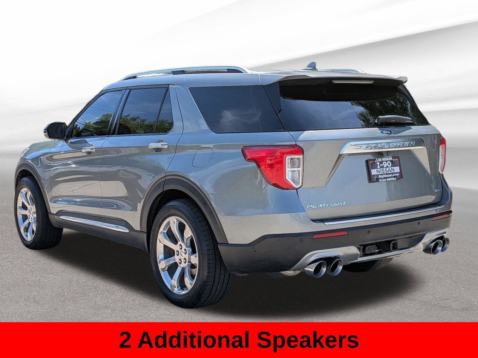 Used 2020 Silver Spruce Metallic Ford Platinum image 12
