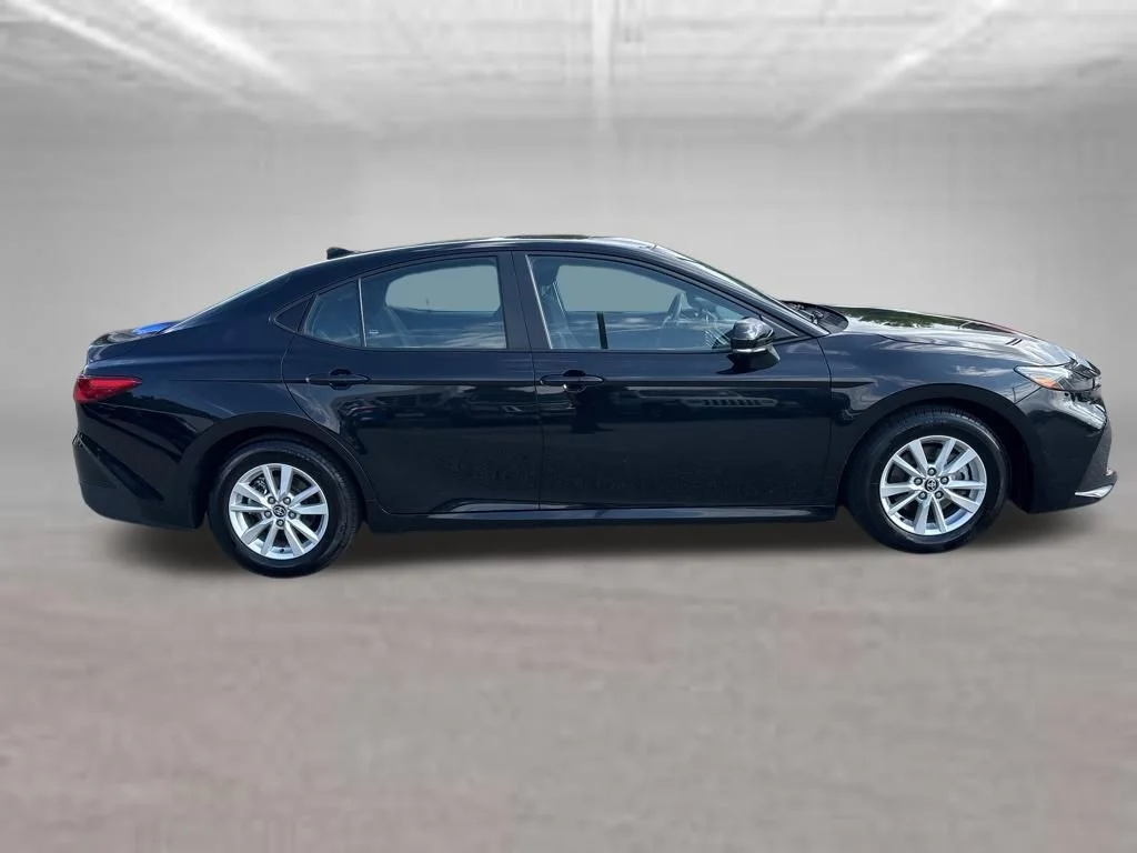 Used 2025 Midnight Black Metallic Toyota LE image 6