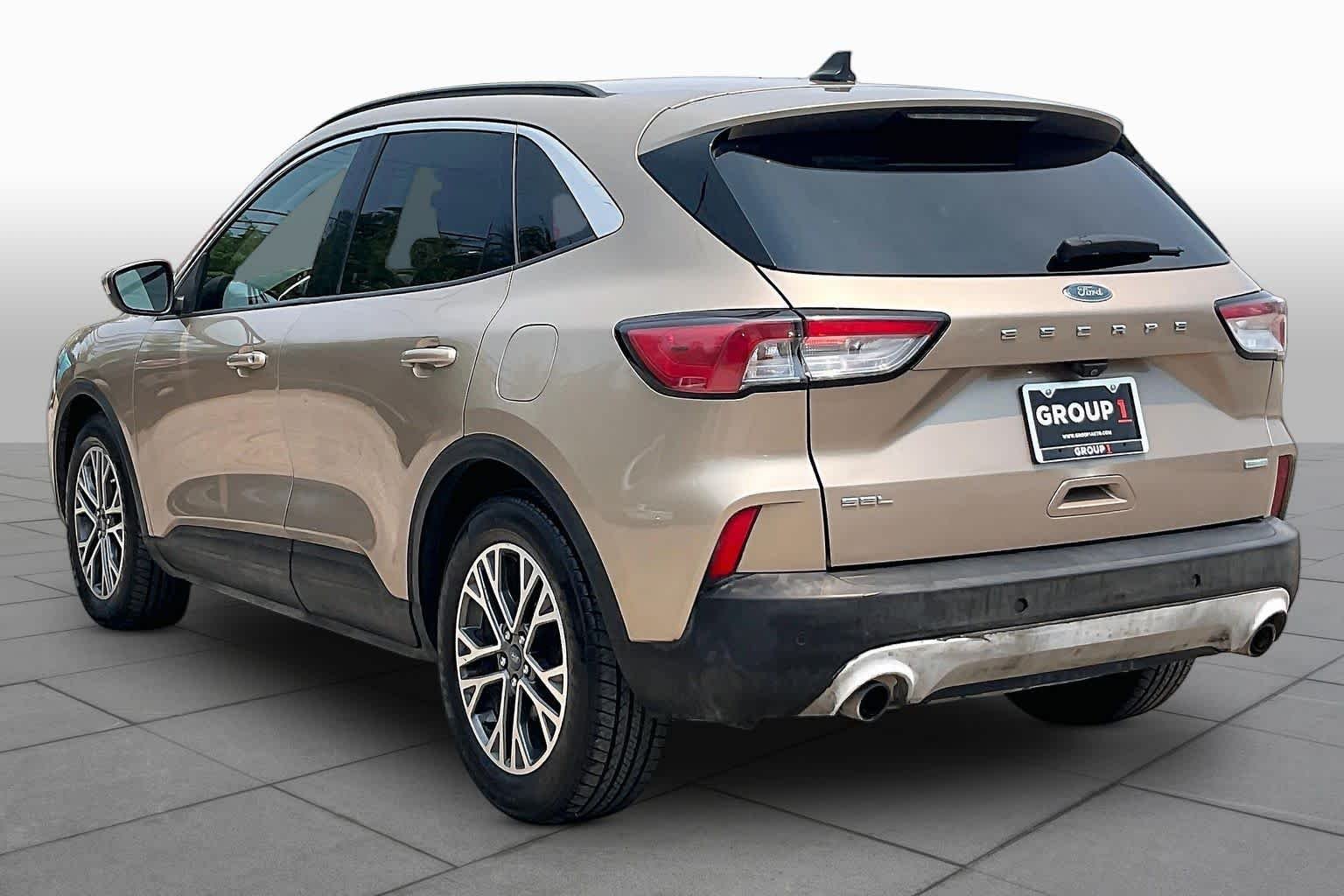 Used 2020 Desert Gold Ford SEL image 12