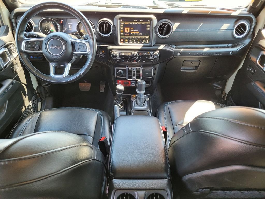 Used 2022 Beige Jeep Unlimited Rubicon 4xe image 14