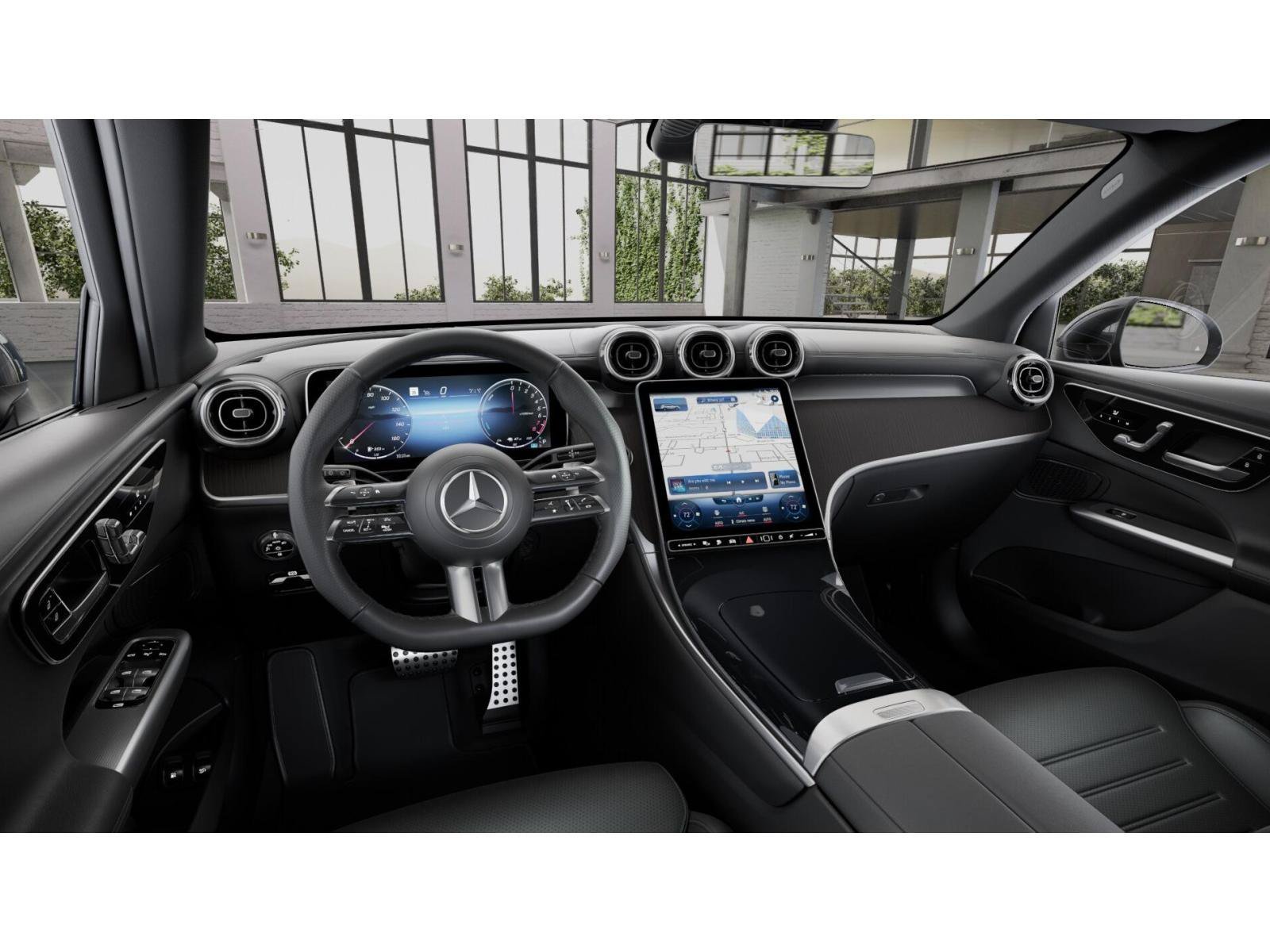 New 2027 Graphite Grey Metallic Mercedes-Benz GLC 350e image 3