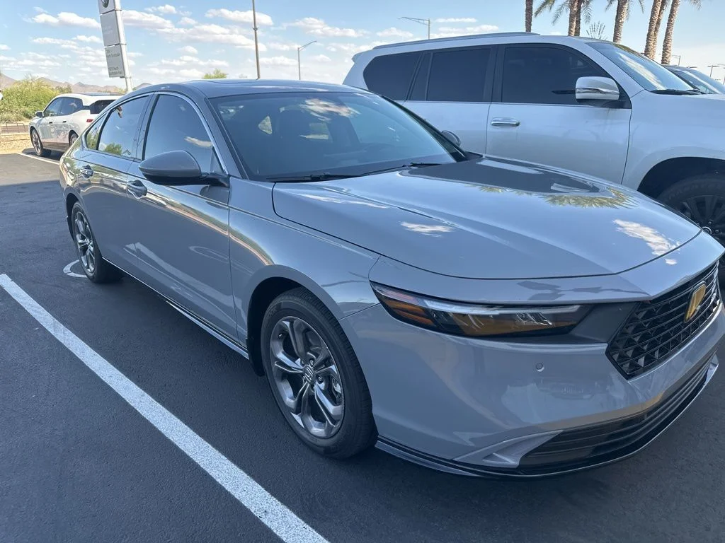 Pre-Owned 2025 Honda Accord Hybrid EX-L 4D Sedan in Phoenix