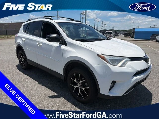 Used 2018 White Toyota SE image 1