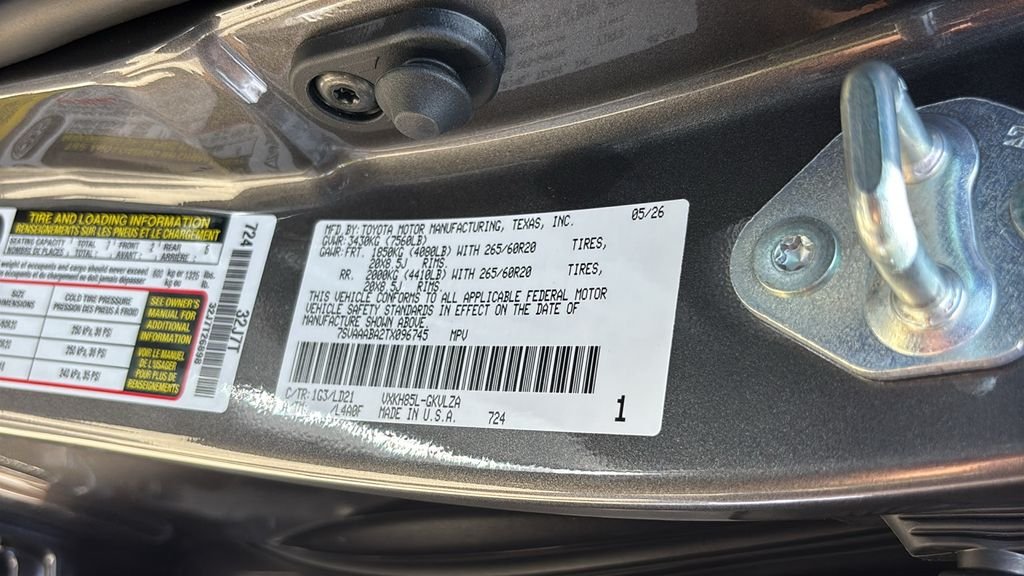 New 2026 Magnetic Gray Metallic Toyota  Limited image 39