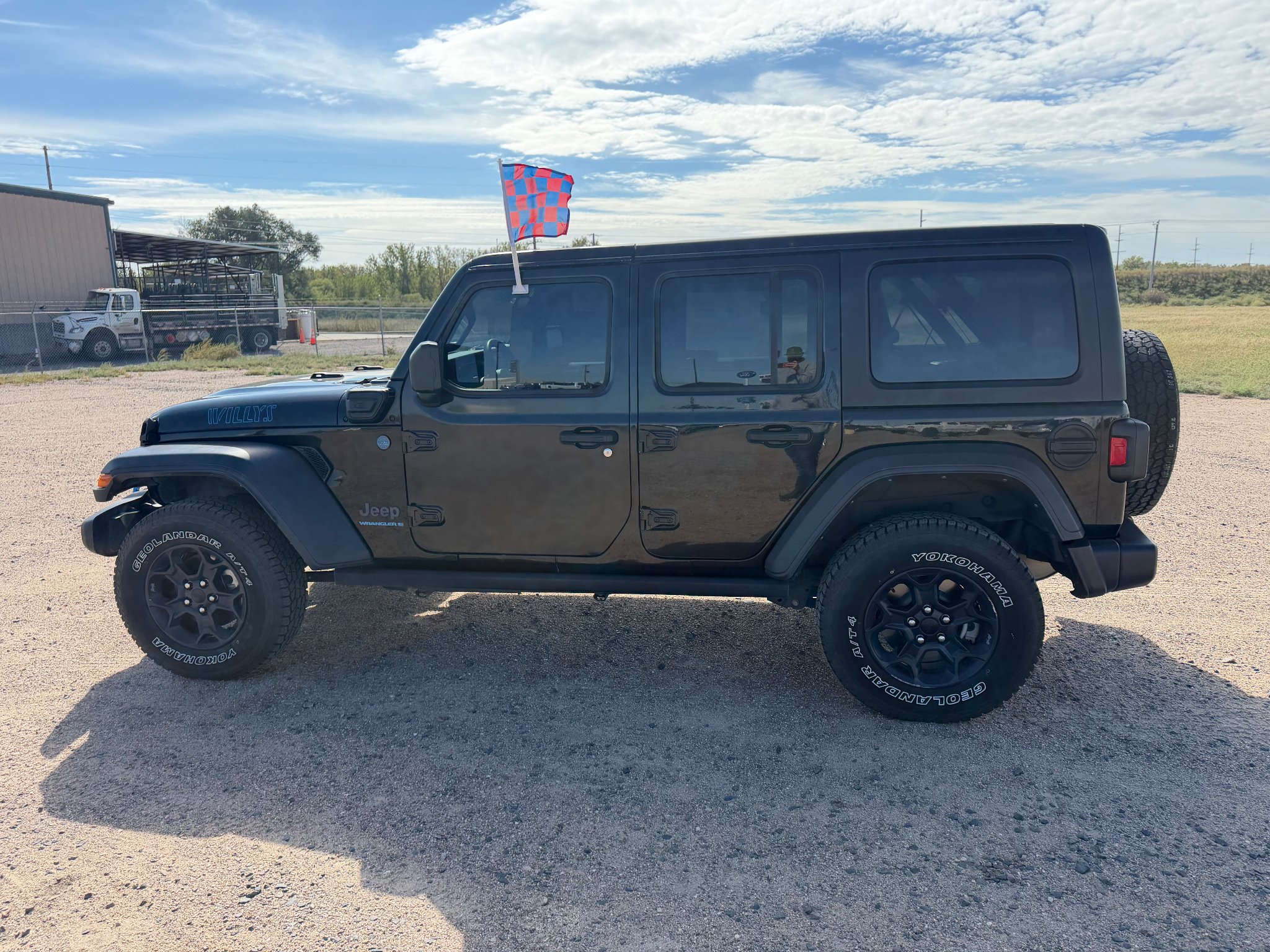 Used 2023 Black Clearcoat Jeep Willys image 8
