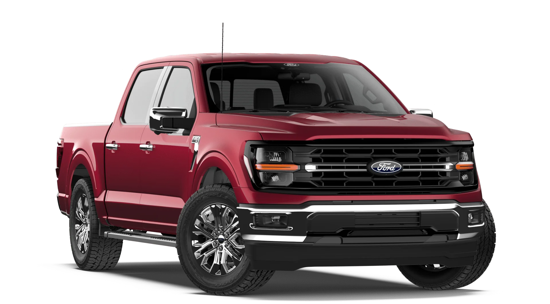 New 2026 Ruby Red Metallic Tinted Clearcoat Ford XLT image 4