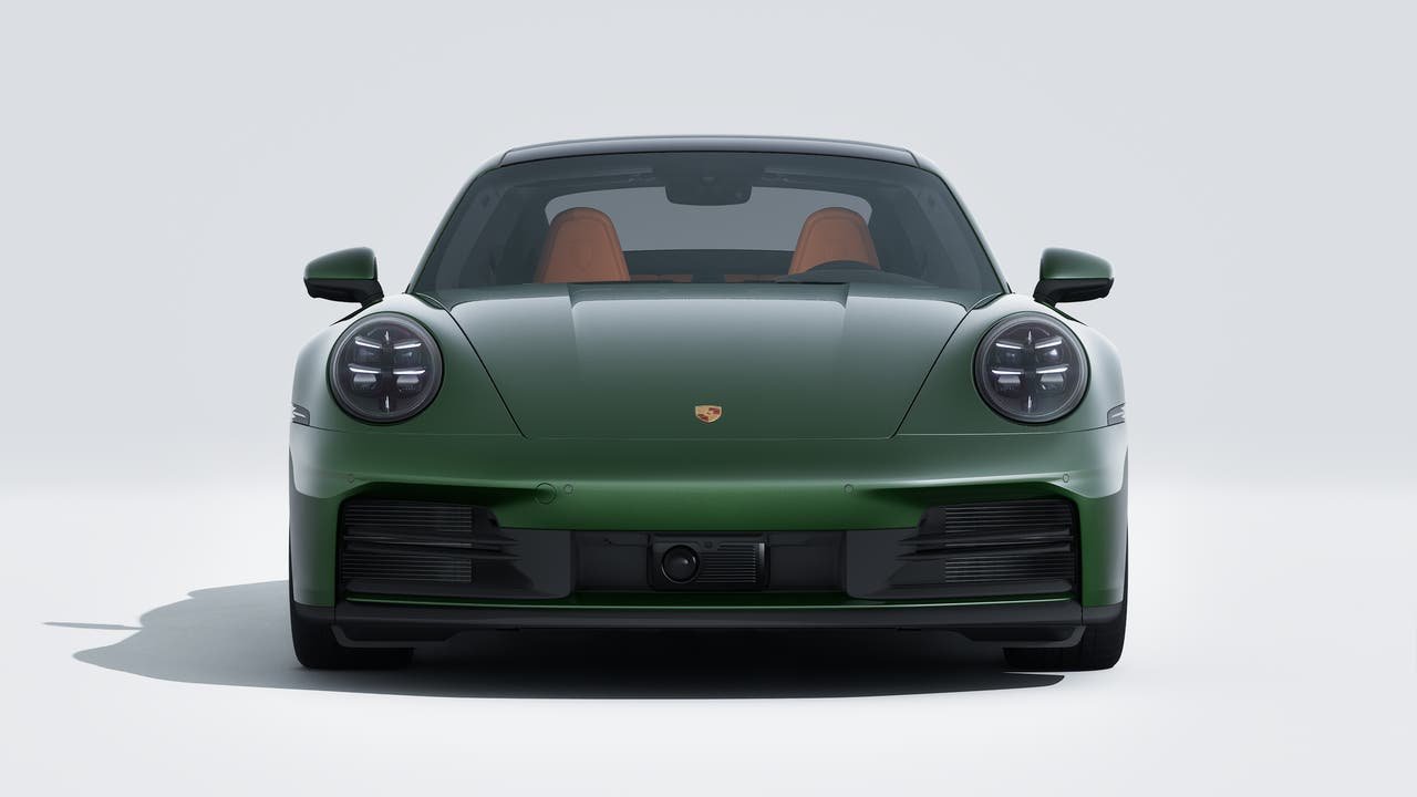 New 2026 Oak Green Metallic Neo Porsche Carrera S image 8