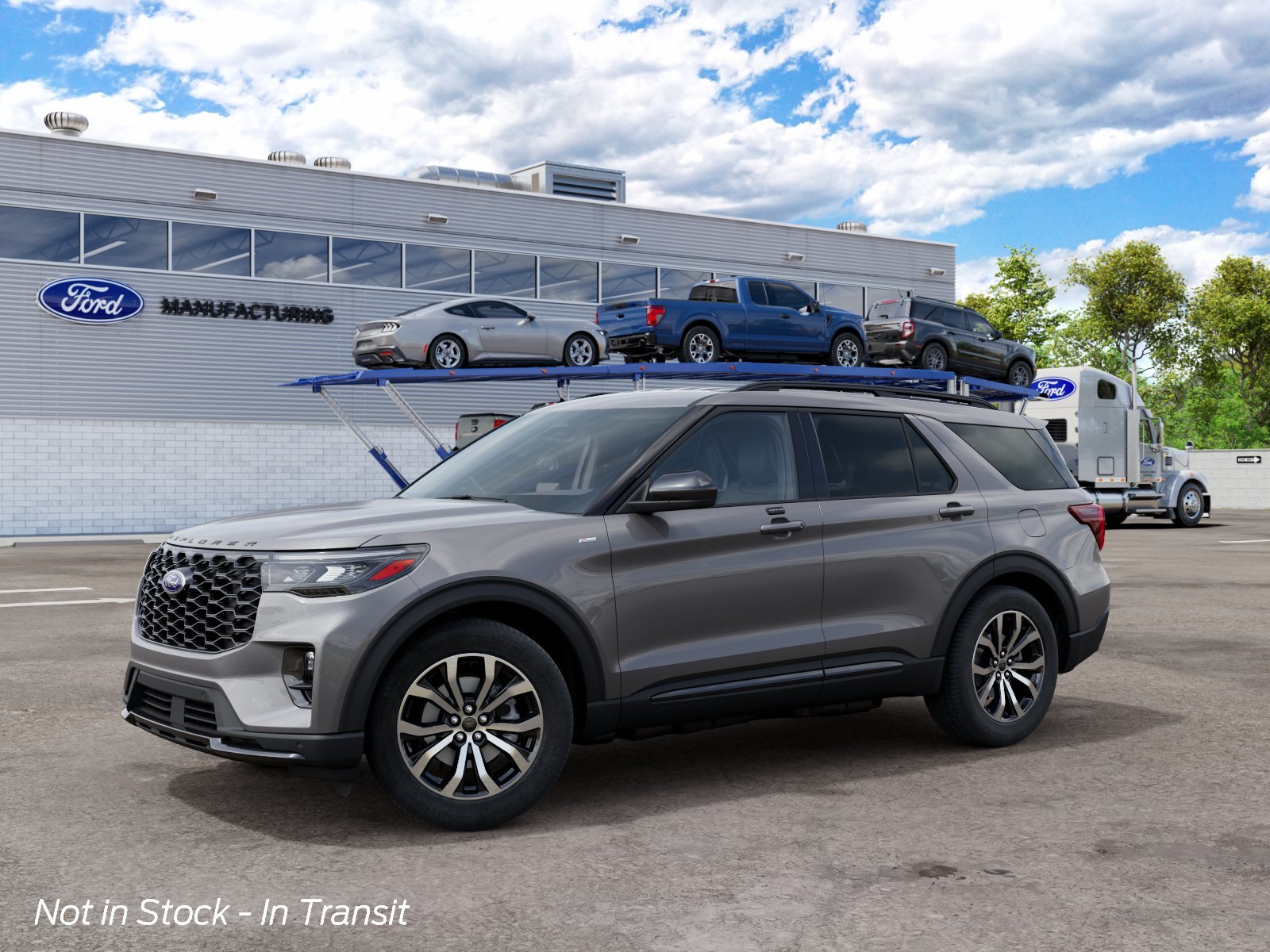 New 2027 Carbonized Gray Metallic Ford ST-Line image 1