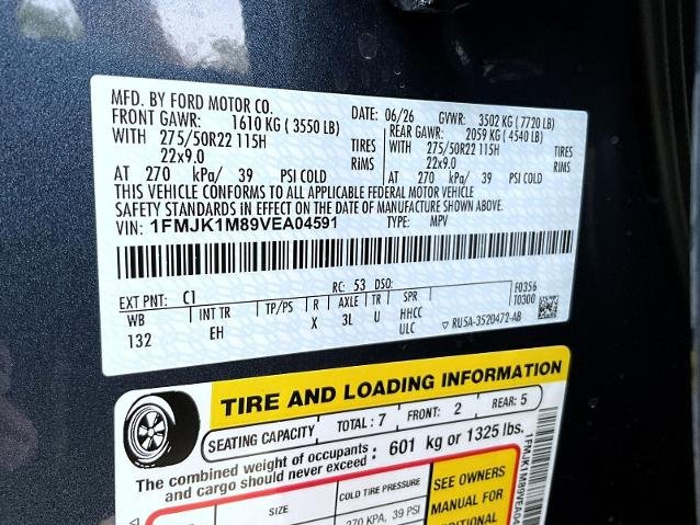 New 2027 Nocturnal Blue Metallic Ford Platinum image 62
