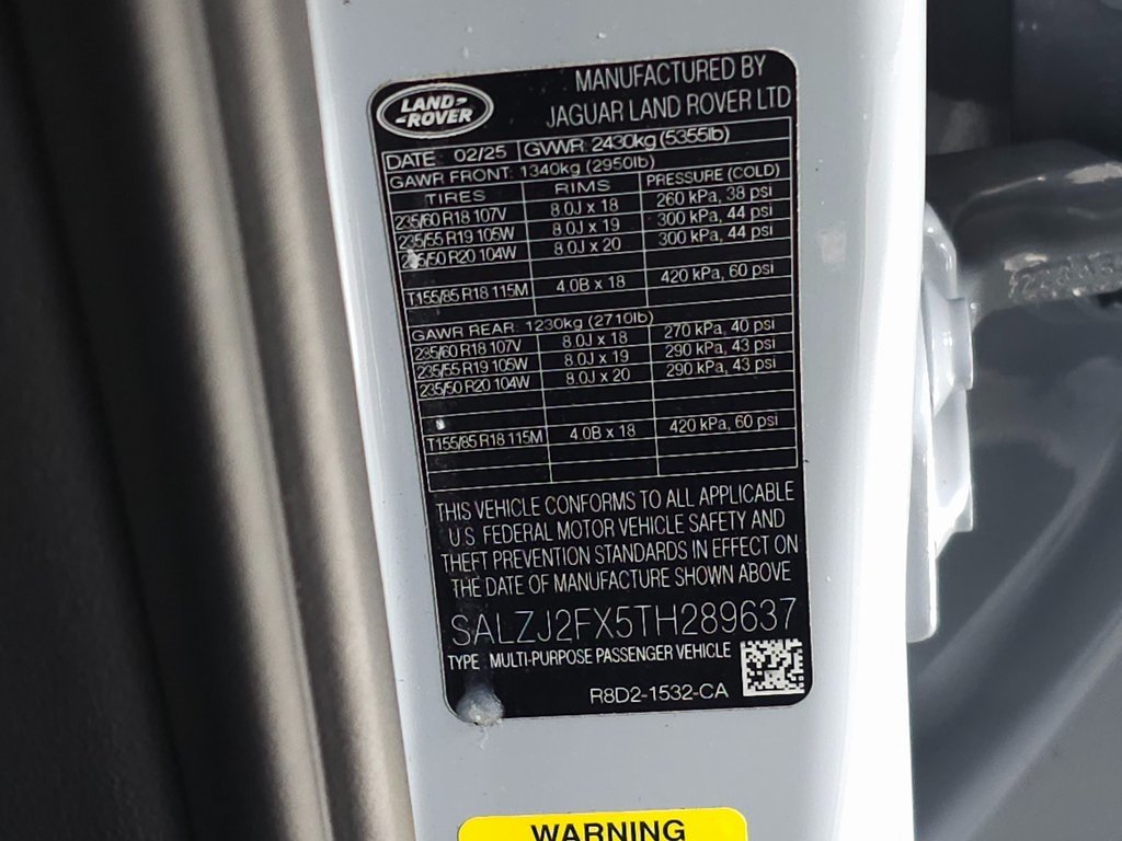 2026 LAND ROVER RANGE ROVER EVOQUE - Image 38