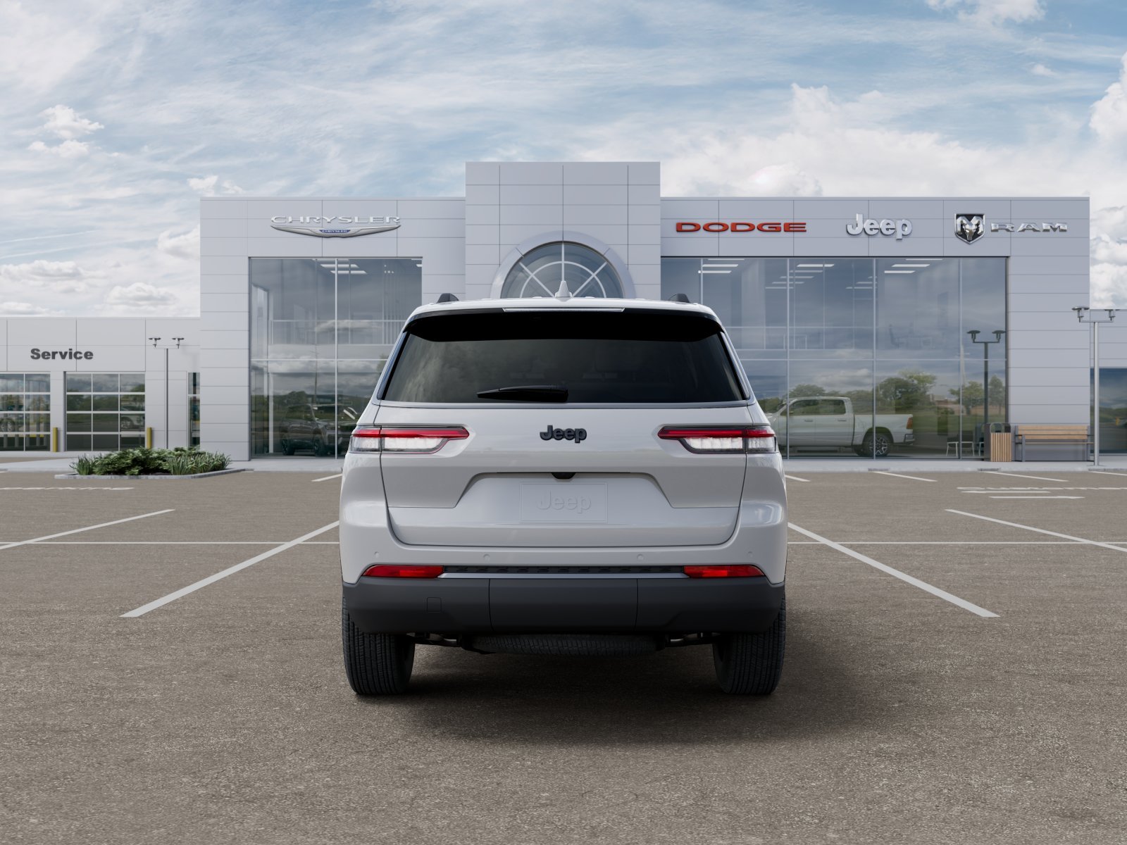 New 2026 Bright White Clear-Coat Exterior Paint Jeep Altitude image 38