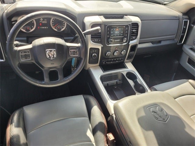 Used 2017 Brilliant Black Crystal Pearlcoat RAM Big Horn image 9