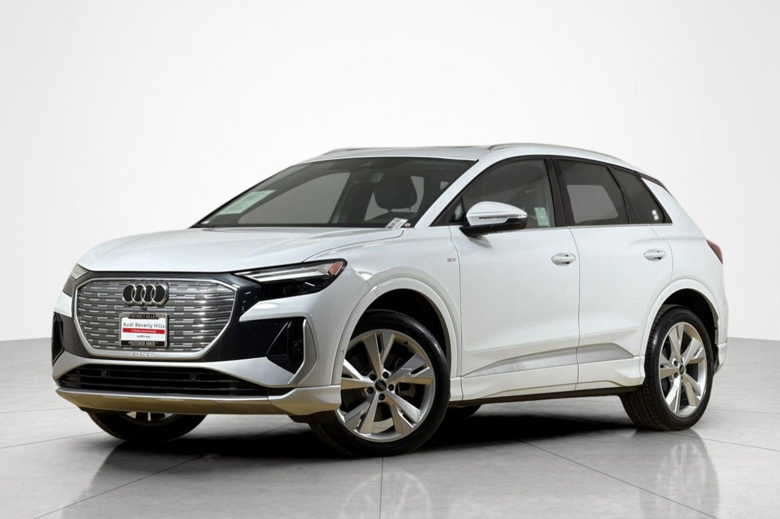 Certified Used 2023 Glacier White Metallic Audi Premium Plus 50 quattro image 1