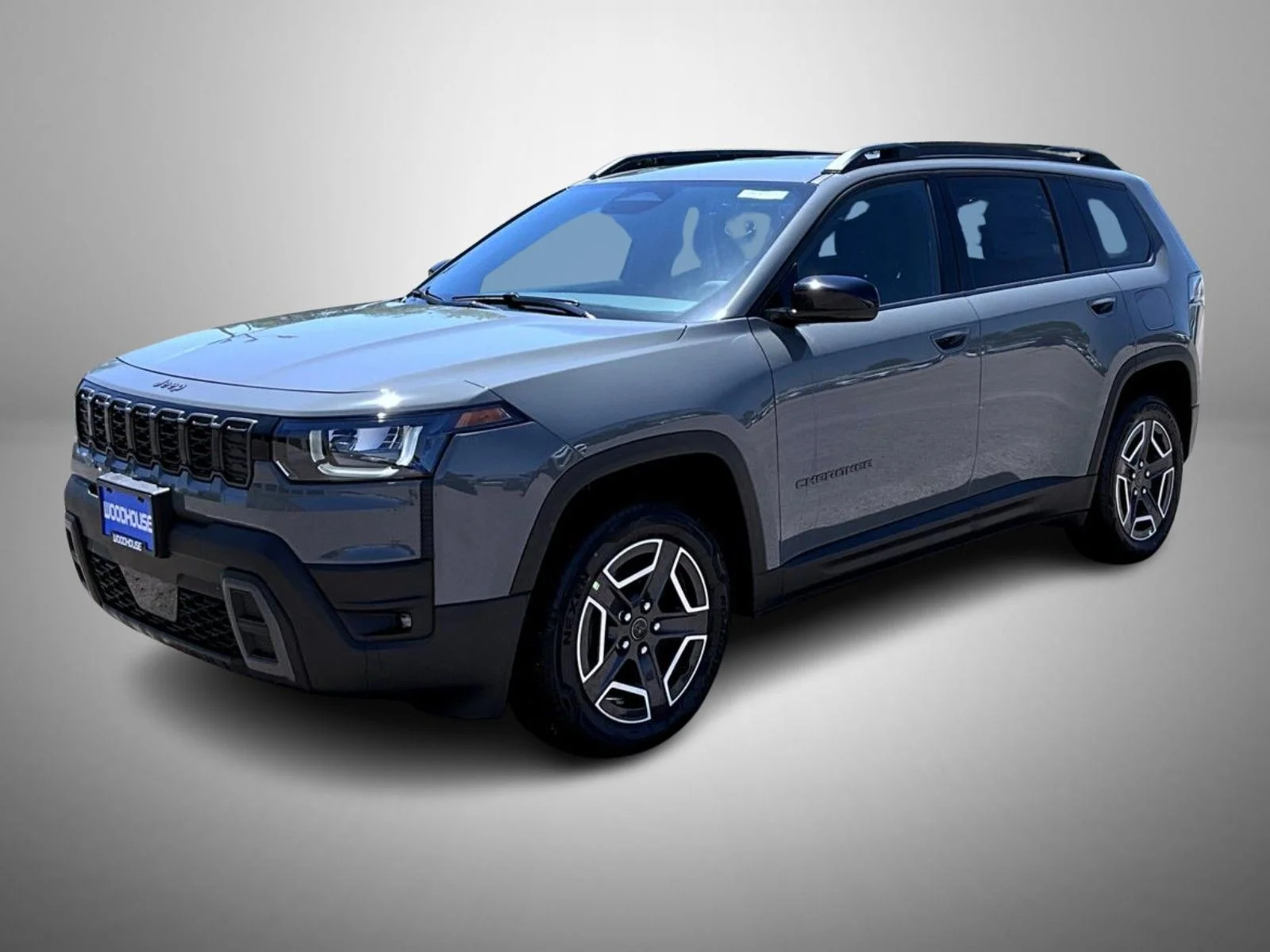New 2026 Gray Jeep Laredo image 1