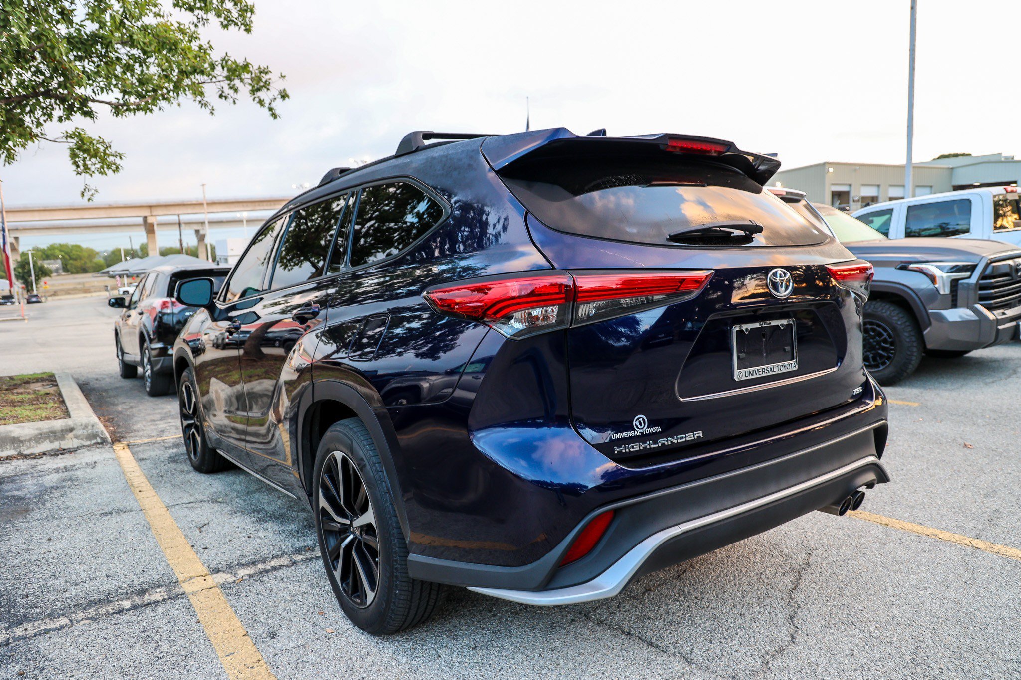 Used 2022 Blue Toyota XSE image 8