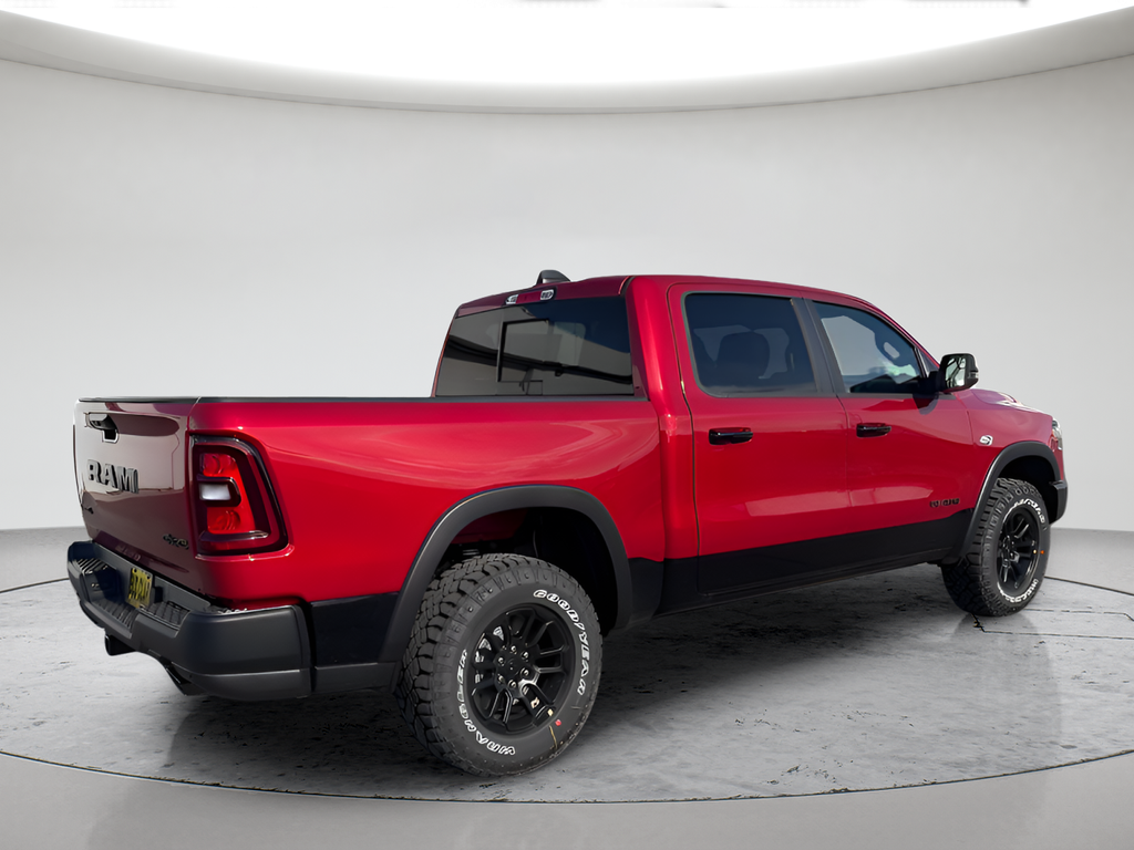 New 2026 Molten Red Pearl-Coat Exterior Paint RAM Rebel image 5
