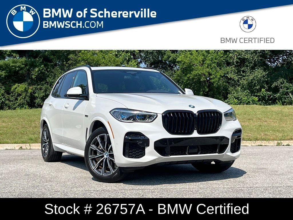 Certified Used 2023 Mineral White Metallic BMW xDrive45e image 1