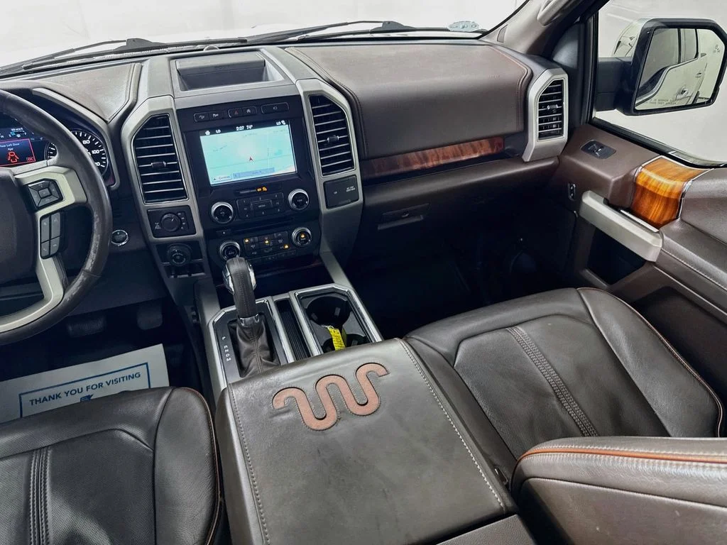 Used 2017 White Platinum Clearcoat Metallic Ford King Ranch image 31