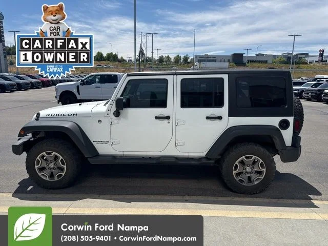 Used 2015 White Jeep Unlimited Rubicon image 10