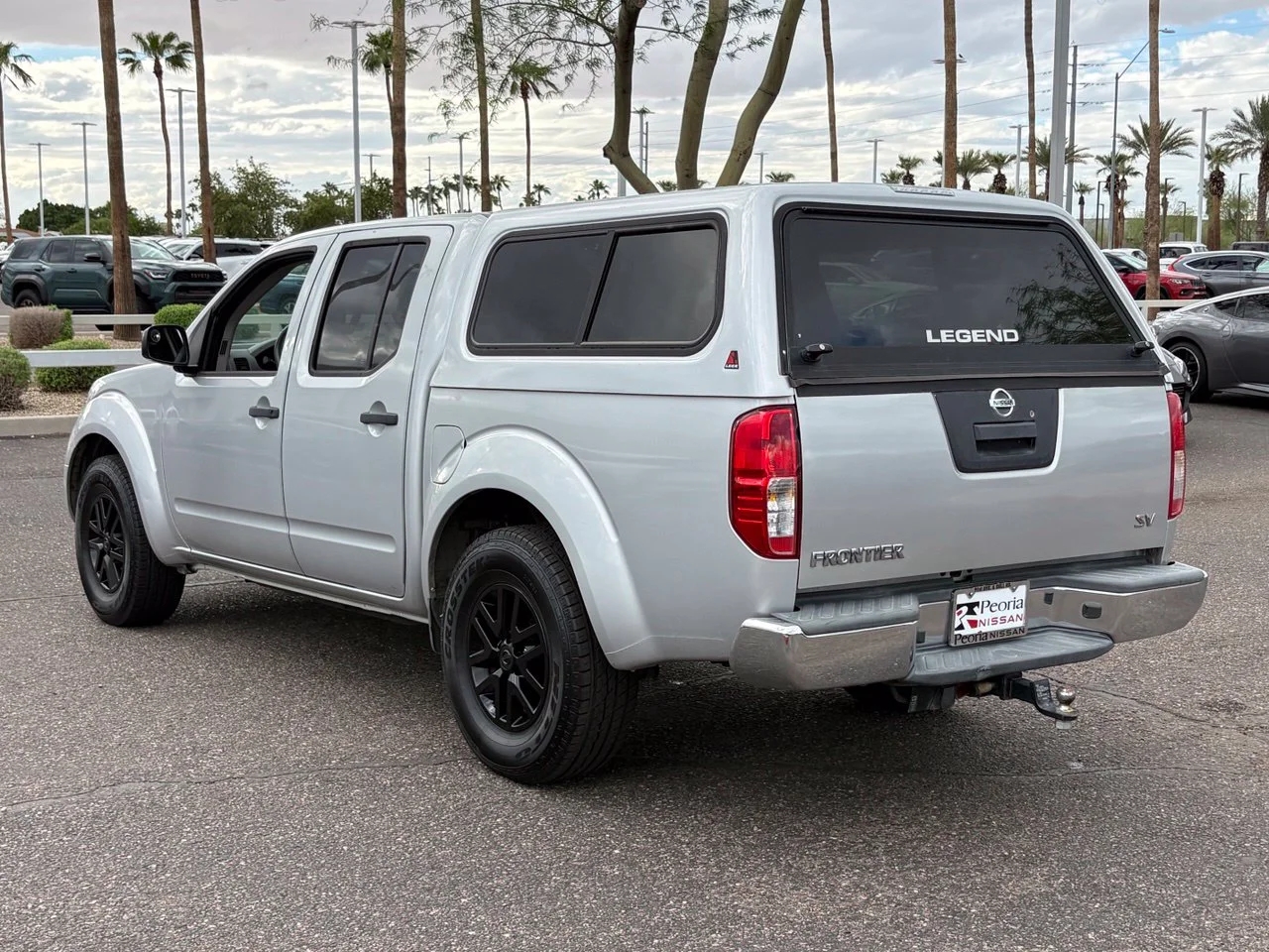 Used 2018 Brilliant Silver Nissan SV image 3