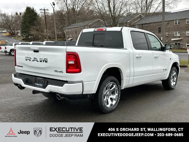 New 2026 Bright White Clear-Coat Exterior Paint RAM Big Horn/Lone Star image 4