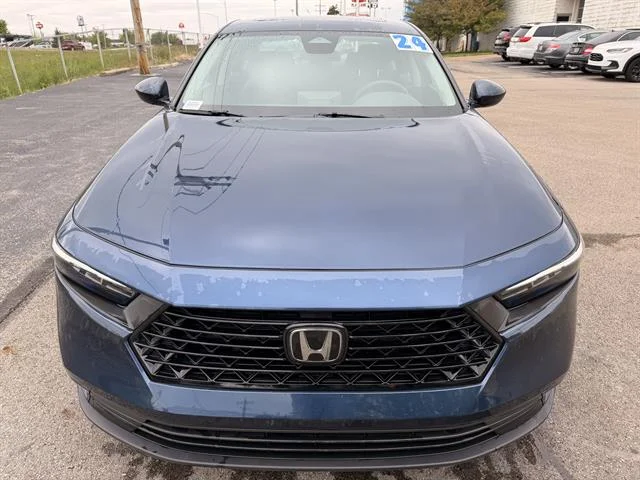 Certified Used 2024 Canyon River Blue Metallic Honda EX image 8