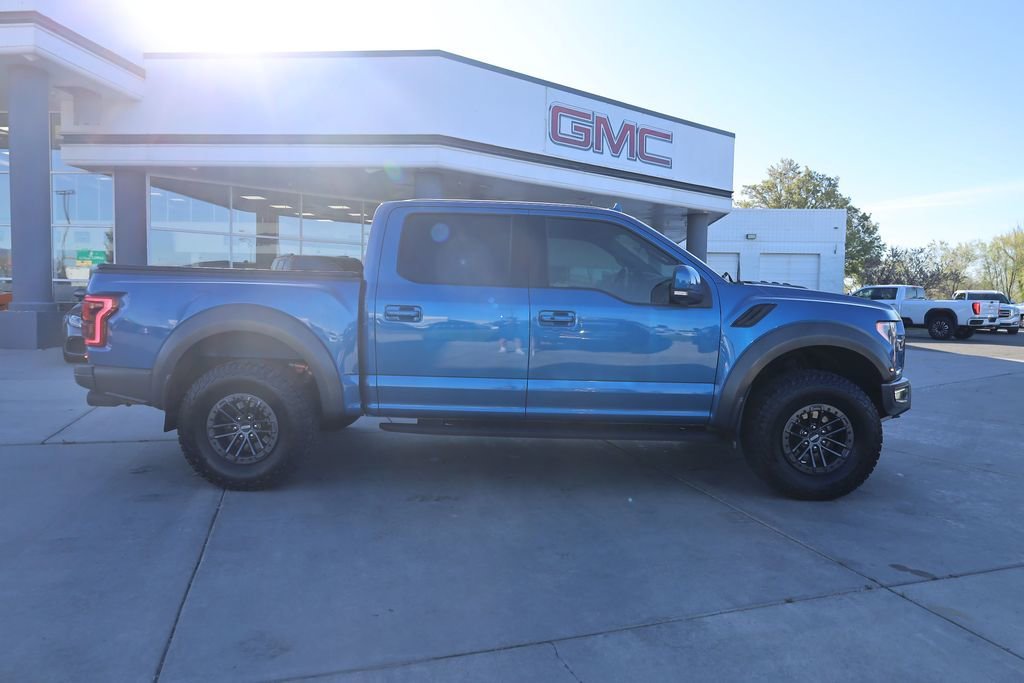 Used 2020 Blue Metallic Ford Raptor image 7