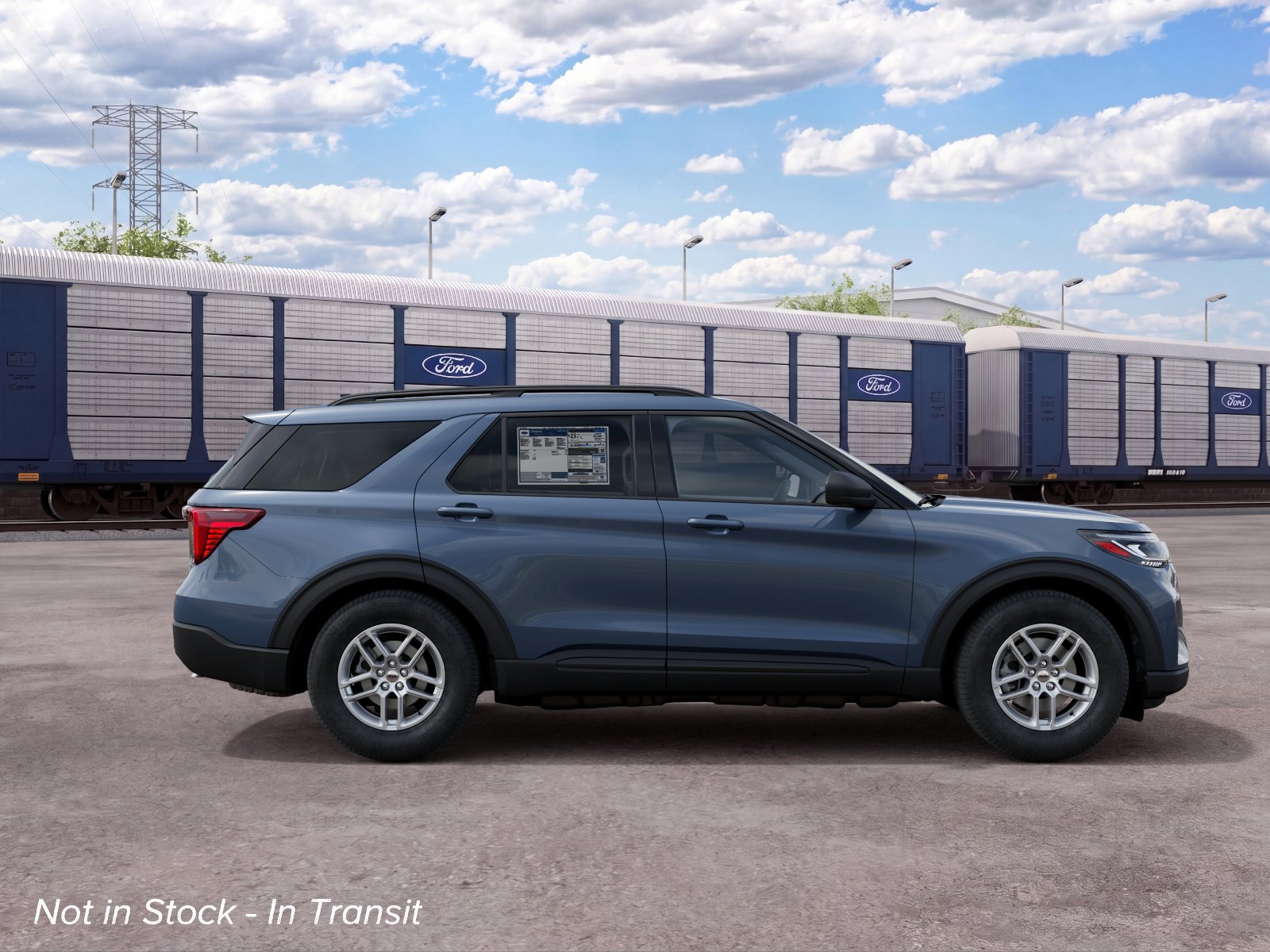 New 2027 Vapor Blue Metallic Ford Active image 5