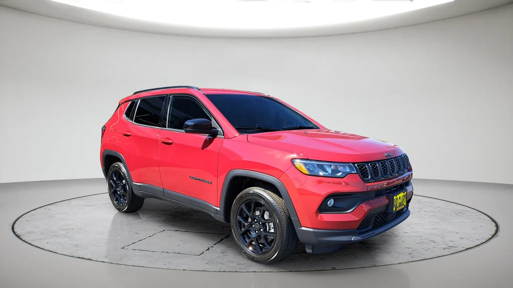 New 2026 Red Hot Pearlcoat Jeep Latitude image 1